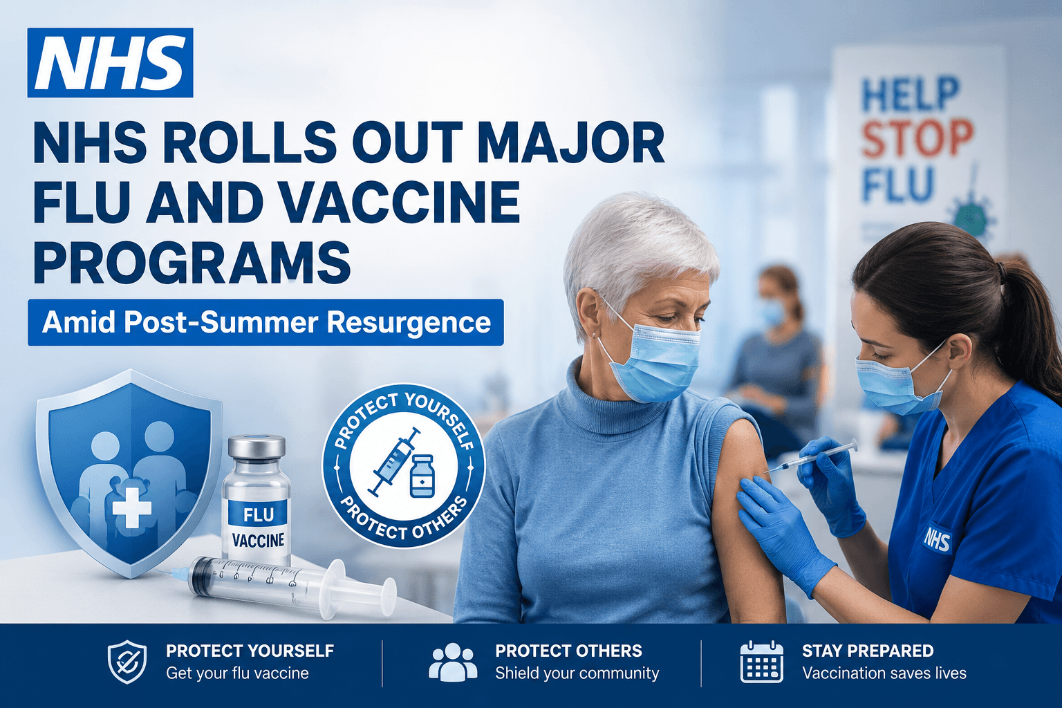 NHS Rolls Out Major Flu and Vaccine Programs Amid Post-Summer Resurgence