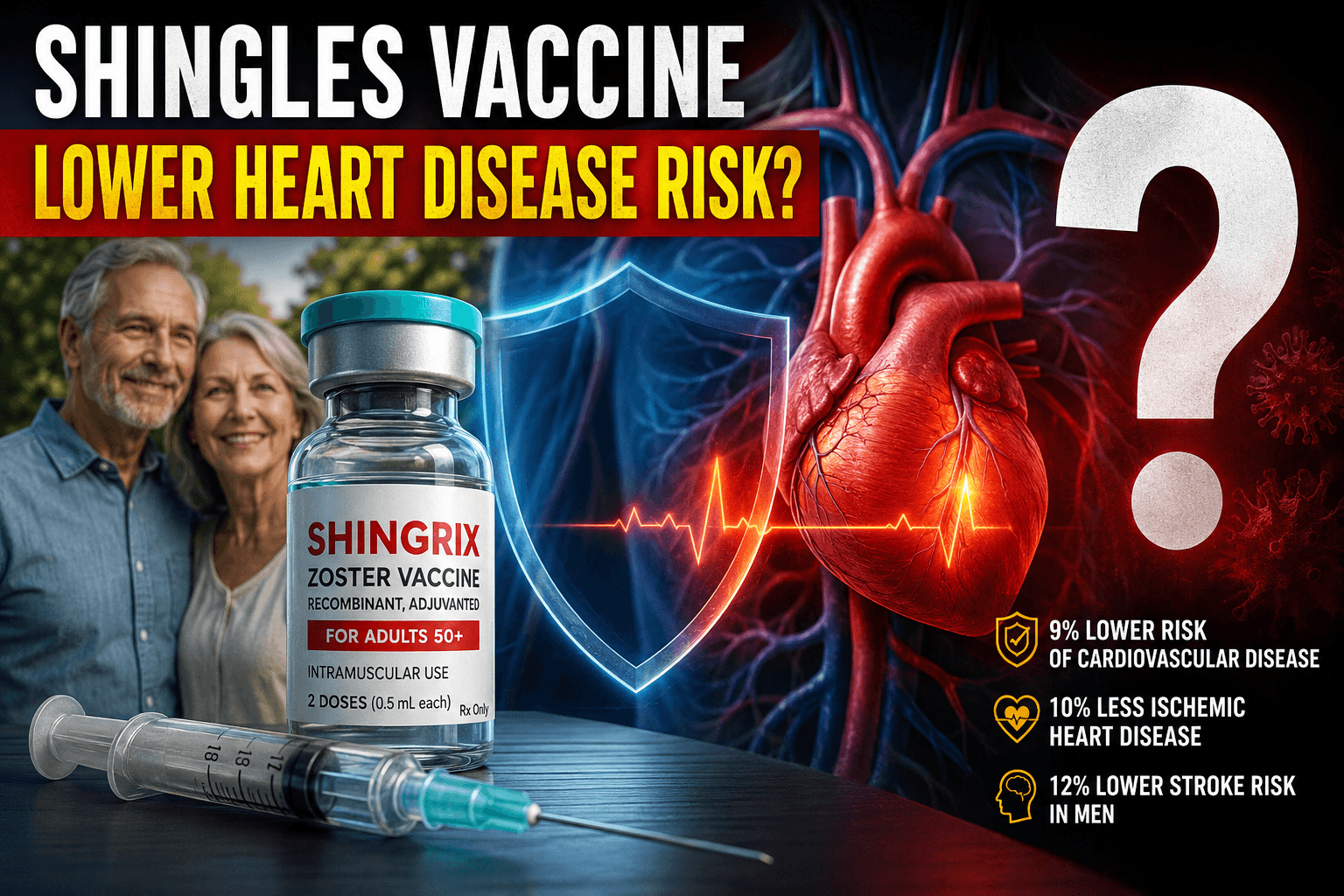 Does the shingles vaccine cut heart-disease risk? Mounting evidence suggests a link